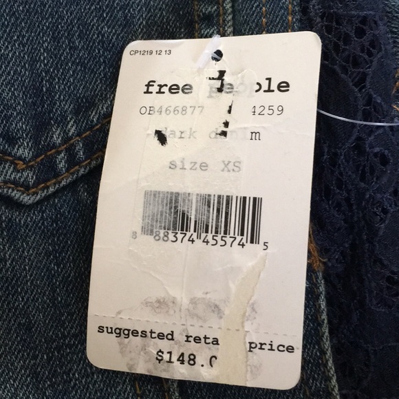 Free people Jean jacket Denim - Picture 6 of 6